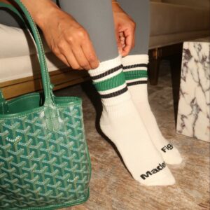L’Académie Sock (Green Stripe)